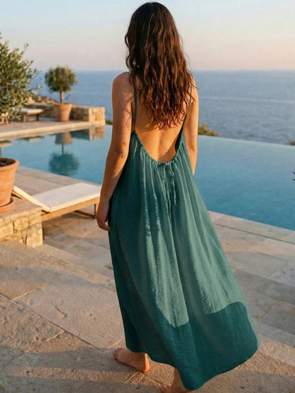 Vestido de Mujer Espalda Descubierta Ultraligero - DOUCÉVA™